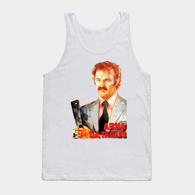 Gene Hackman / Arma Da Taglio (Prime Cut) Tank Top by DankFutura